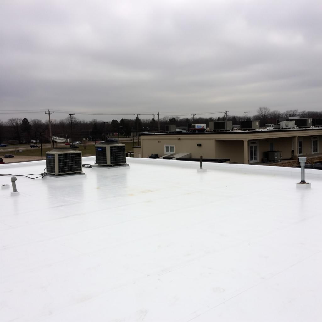 Commercial flat roof — Hillsboro, OR